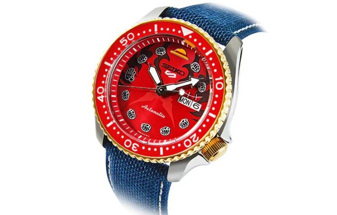SEIKO X ONE PIECE 5 Orologio sportivo “Monkey D. Luffy Regular Box”