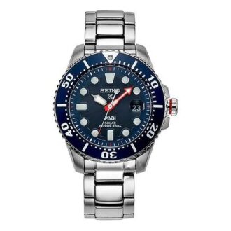 Seiko X PADI Eco Drive Argento/Blu