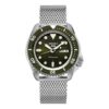 Serie 5 100 impermeabile / Sportivo meccanico verde