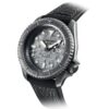 Serie n. 5 Orologio meccanico automatico retrò impermeabile Grigio Nero