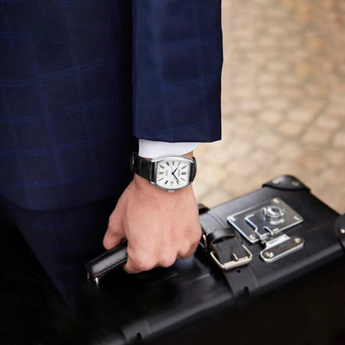 Serie Orologio meccanico Bianco