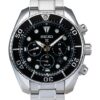 Serie Presage Edizione Limitata 140° Anniversario Japan Steel Strip Orologio a energia solare impermeabile