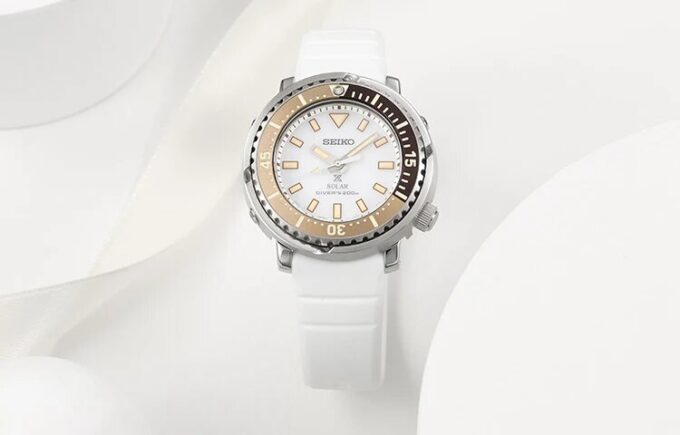 Serie Prospex Solar Quartz Edizione Limitata di Natale Bianco