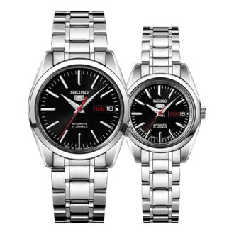 Unisex Mechanical Nero/Argento SNKL45J1+SYMK17J1
