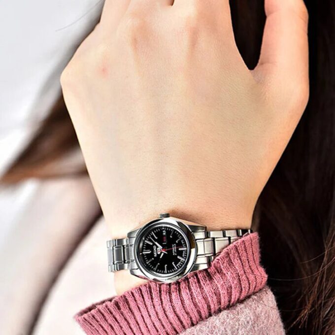 Unisex Mechanical Nero/Argento SNKL45J1+SYMK17J1