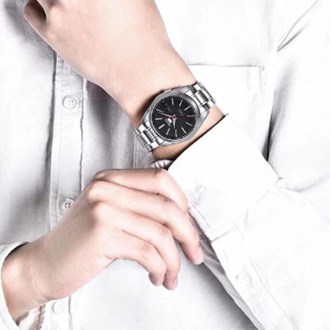 Unisex Mechanical Nero/Argento SNKL45J1+SYMK17J1